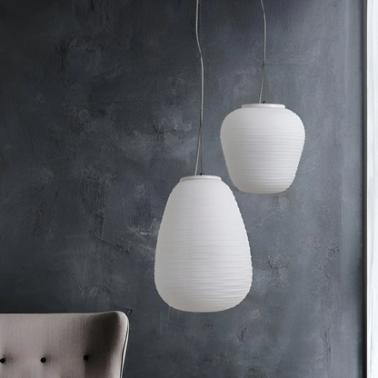 Elegant Opal Glass Hanging Light