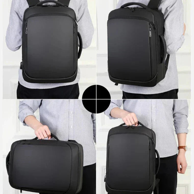 Waterproof Laptop Backpack with USB Charging Port