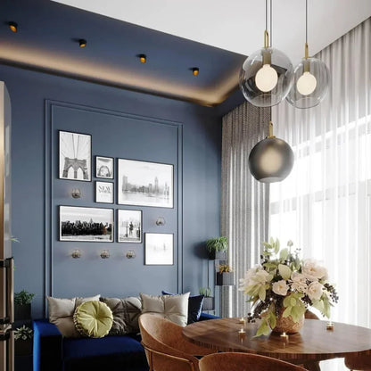 Stylish Glass Pendant Light for Dining Kitchen