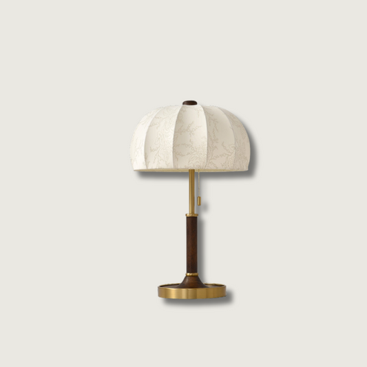 Elegant Table Lamp with Modern Fabric Shade - Fesara