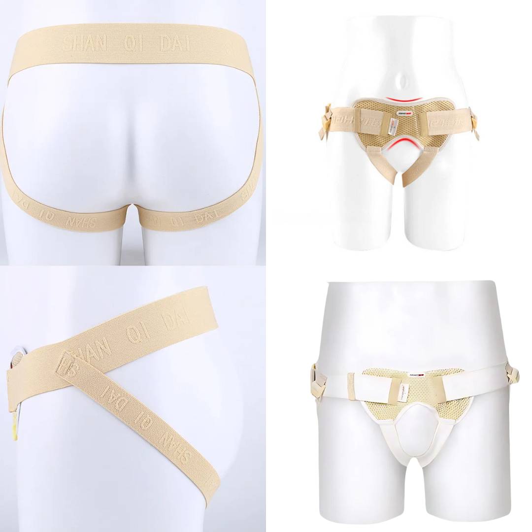 Men's Adjustable Hernia Support Belt for Comfort & Relief
