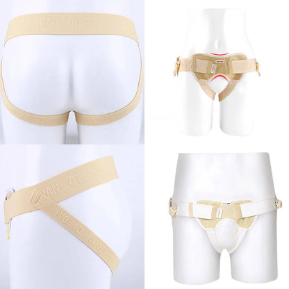 Men's Adjustable Hernia Support Belt for Comfort & Relief