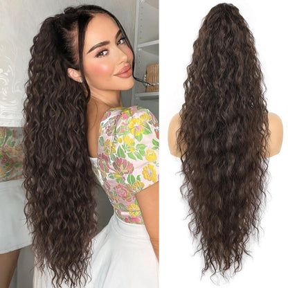 Natural Wave Ponytail Hair Wig
