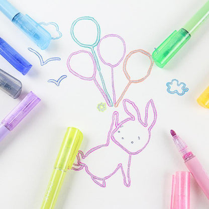 Colorful Kids Art Markers Set