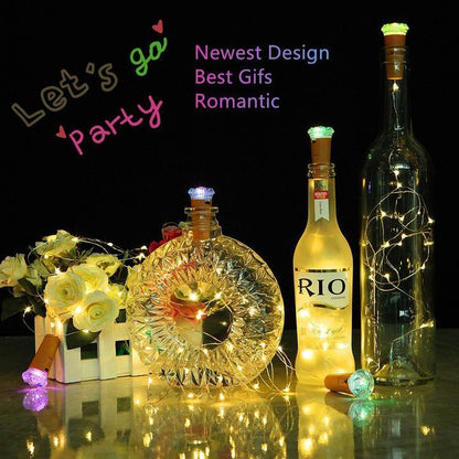 Gorgeous Glass Bottle Lamps - Fesara