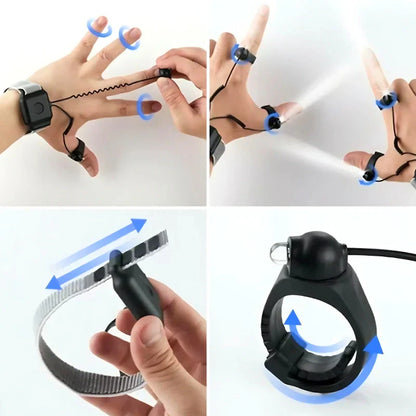 Bright Finger Strap Light