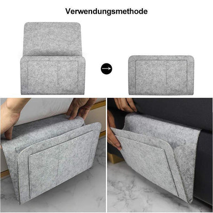 Stylish Hanging Storage Bag for Bed & Sofa