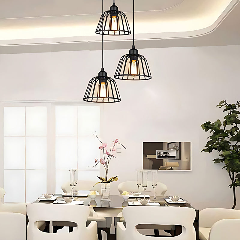 Modern Metal Drop Pendant Light