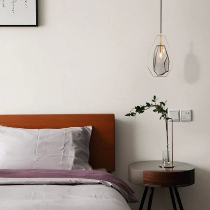 Simple Elegant Glass Hanging Light