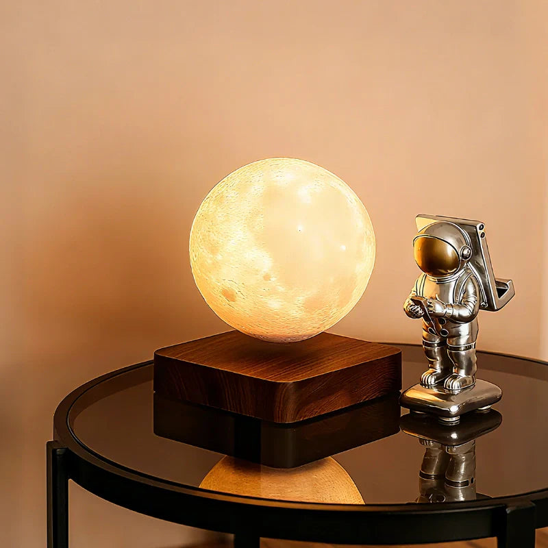 Floating Orb LED Desk Lamp