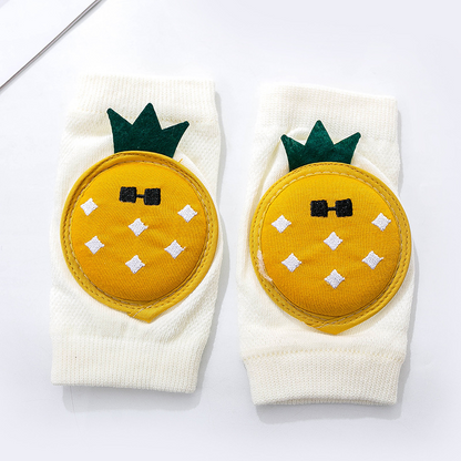 Soft Baby Crawling Kneepads with Grip Protection
