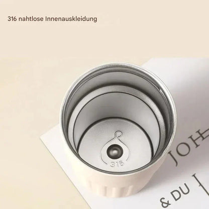 Insulated Thermal Mug with Temperature Control - 410ml