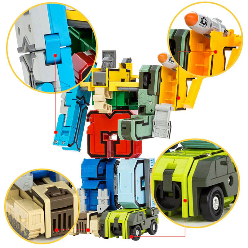 Fesara Building Play Action Figure with Numbers