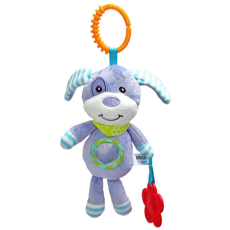 Cute Baby Music Toy with Clip - Soft Plush Friend