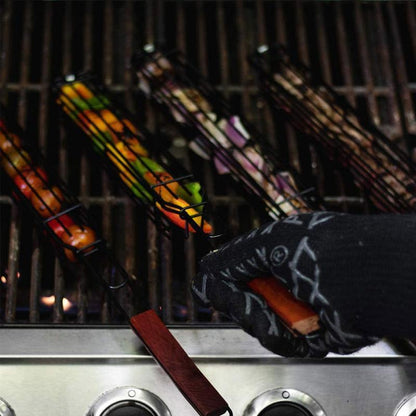 Round Barbecue Grill Basket