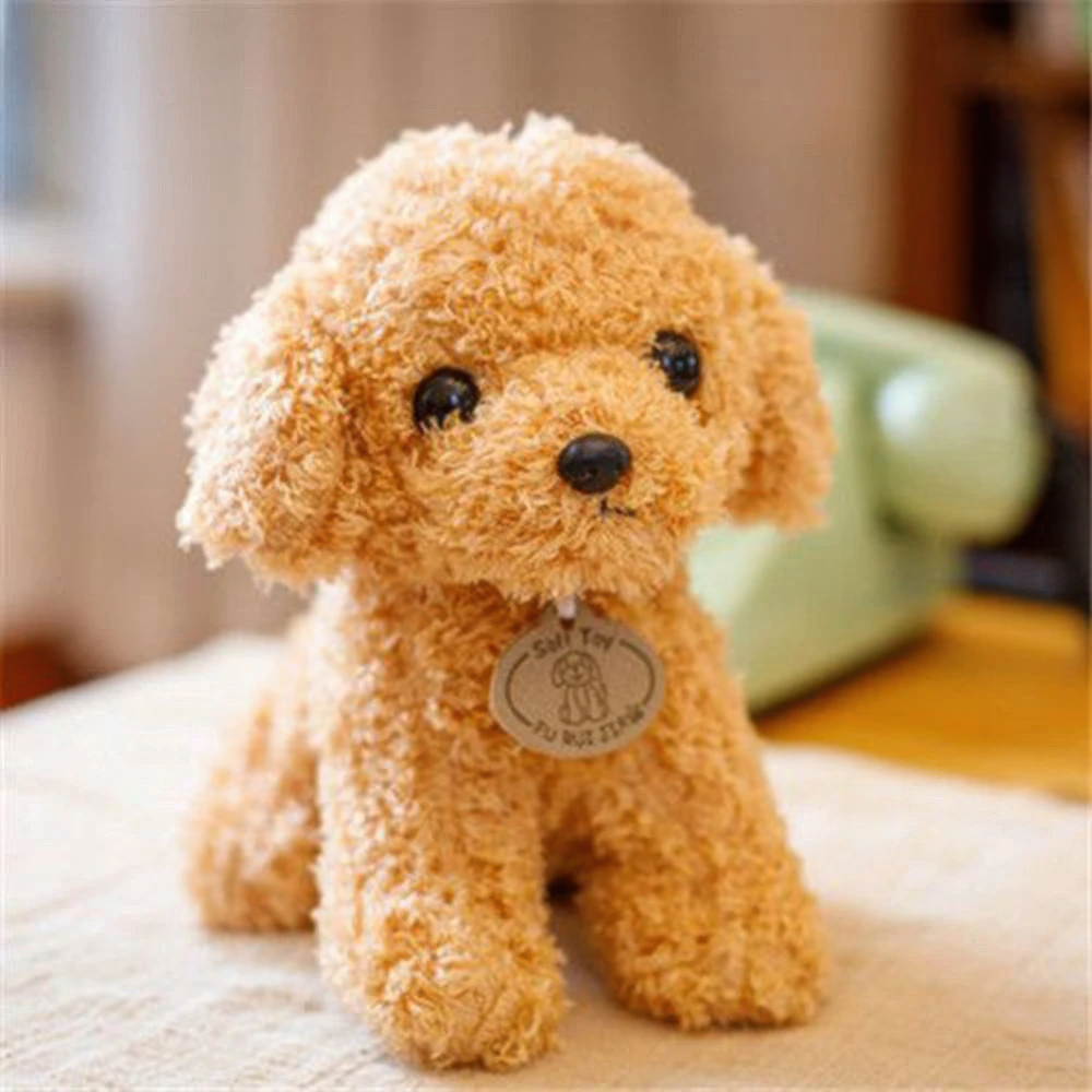 Cuddly Teddy Dog Toy - Soft Plush Friend for Children