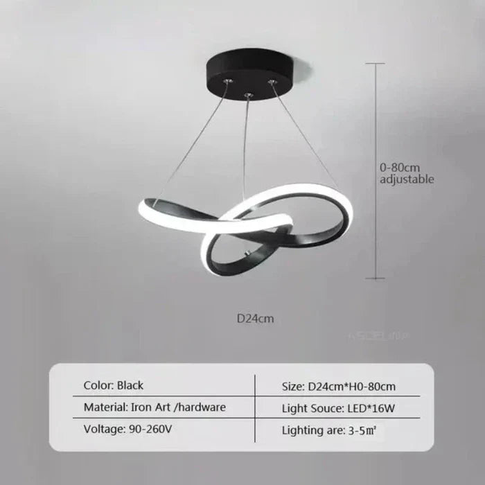 Stylish Wave LED Ceiling Light