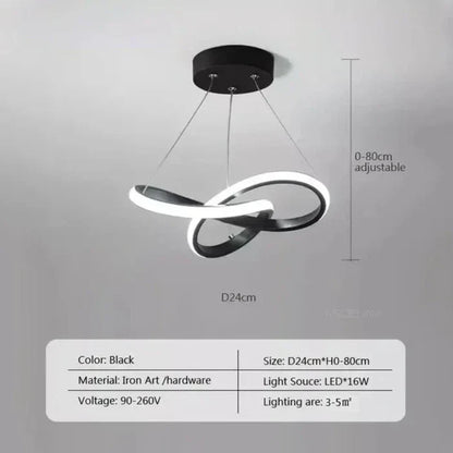 Stylish Wave LED Ceiling Light