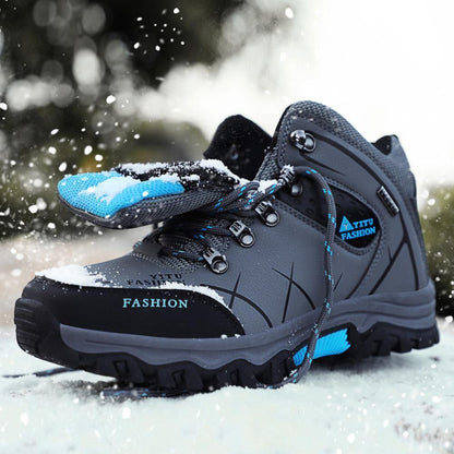 Warm Waterproof Men's Hiking Boots