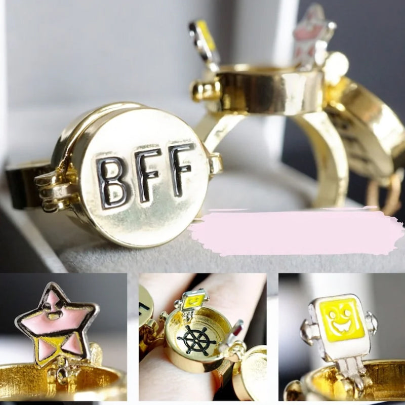 Heartfelt BFF Promise Ring