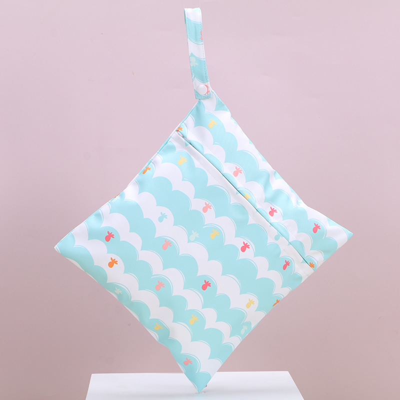 Practical Water Resistant Diaper Bag with Zipper Pocket