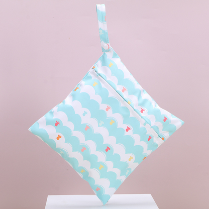 Practical Water Resistant Diaper Bag with Zipper Pocket