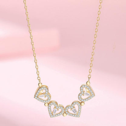 Lucky Clover Pendant Necklace for Ladies