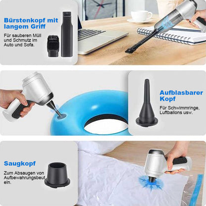 Portable 3in1 Rechargeable Hand Vacuum Cleaner