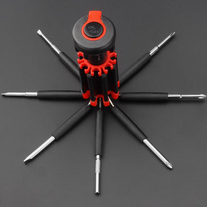 Multi Tool Screwdriver with LED Light