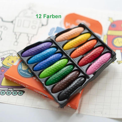 Kids Friendly Washable Crayons Set