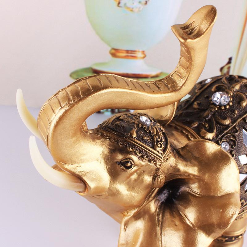 Luxury Gold Elephant Figurine