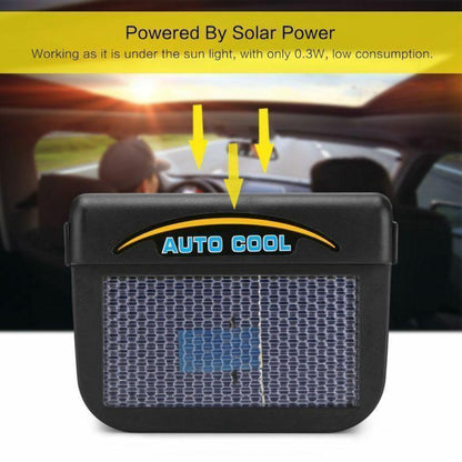 Car Auto Solar Window Ventilation Fan