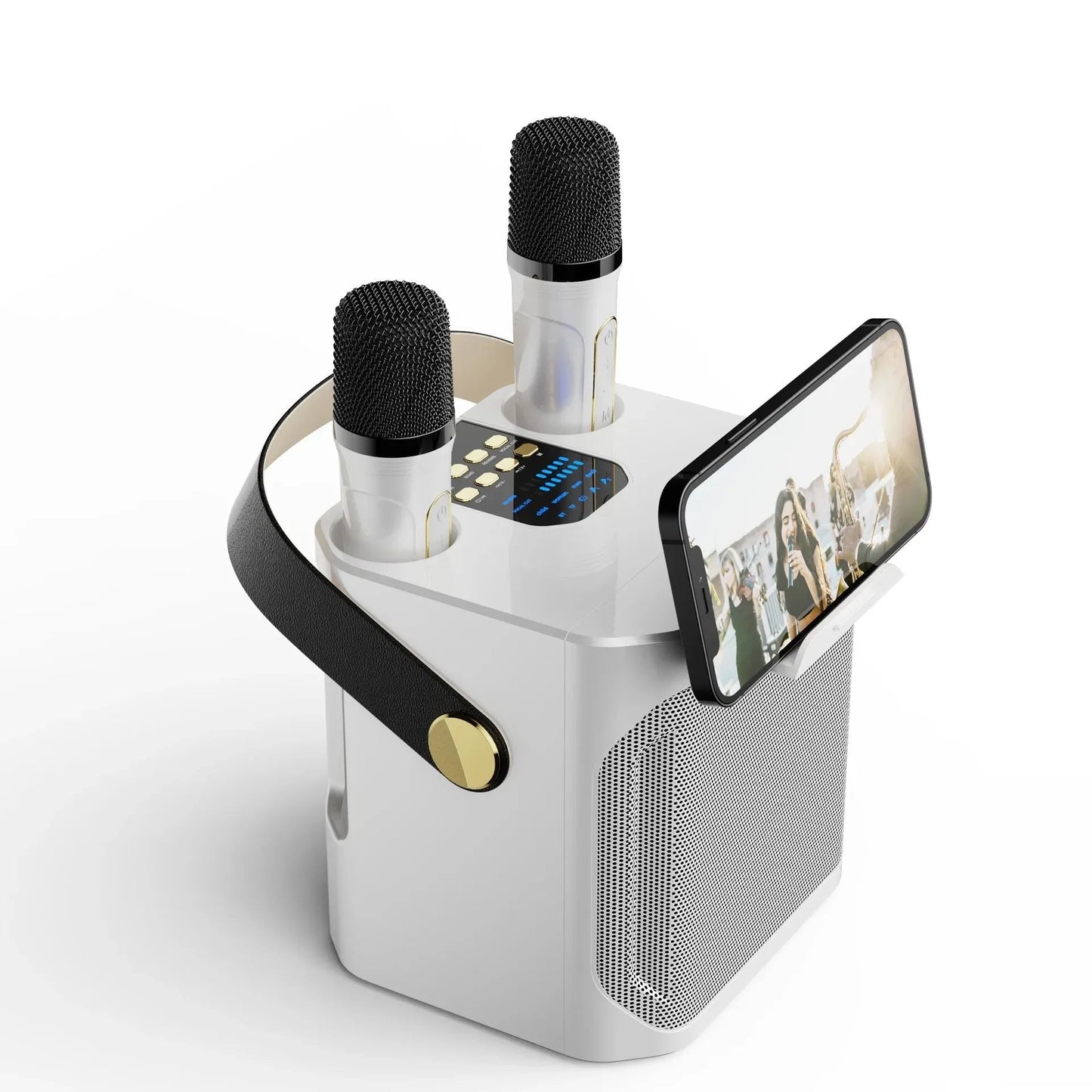 Portable Wireless Karaoke Speaker with Microphone - Fesara