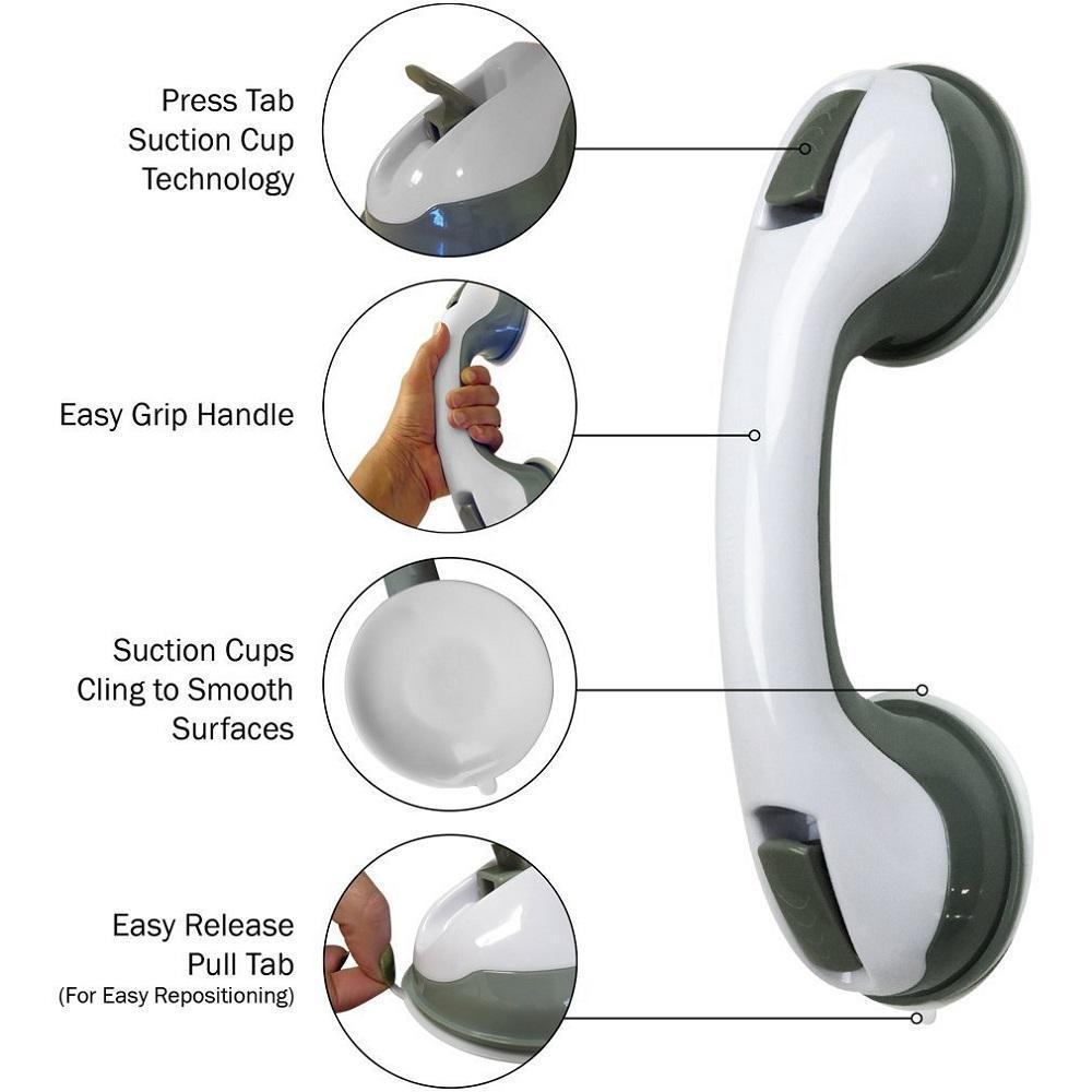 Strong Grip Bathroom Suction Handle Bar