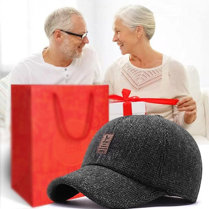 Warm Beanie Baseball Cap with Ear Flaps