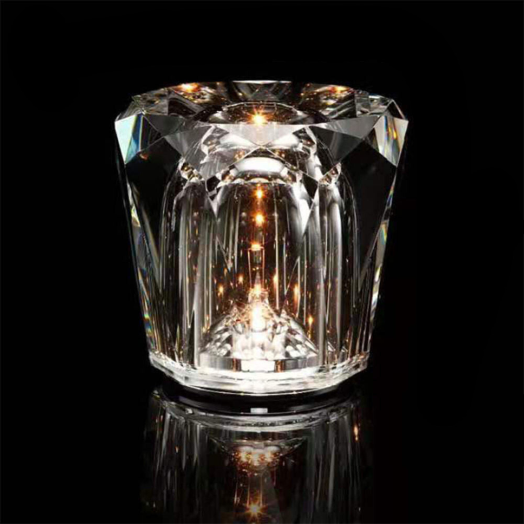 Elegant Glass Wireless Desk Lamp - Fesara