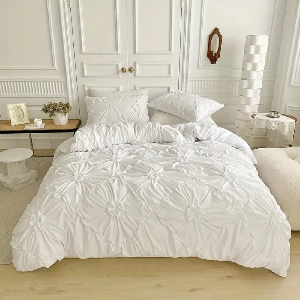 Soft Microfibre Bedding Quilt Cover Set