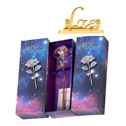 Sparkling Love Rose Night Light