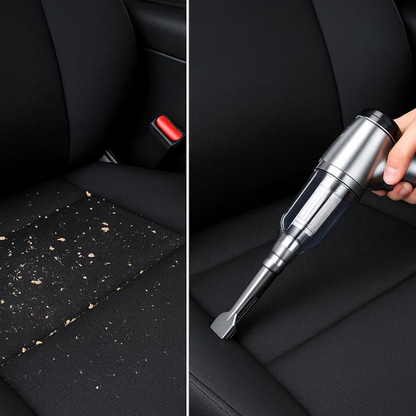 Portable Car Vacuum Cleaner Compact Auto Detailing Kit