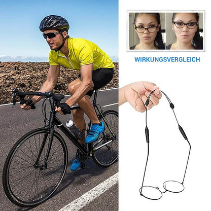 Comfortable Grip Eyeglass Straps 2 Pack