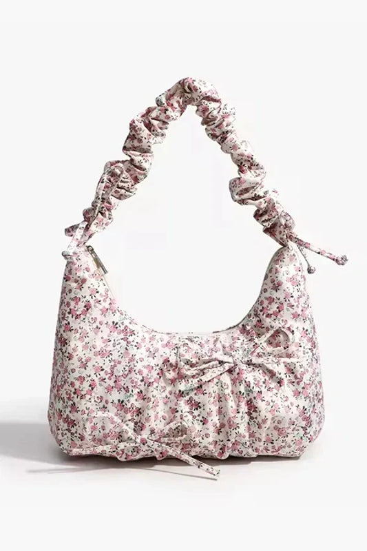Fashionable Ladies Purse Floral Pattern Large Tote - Fesara