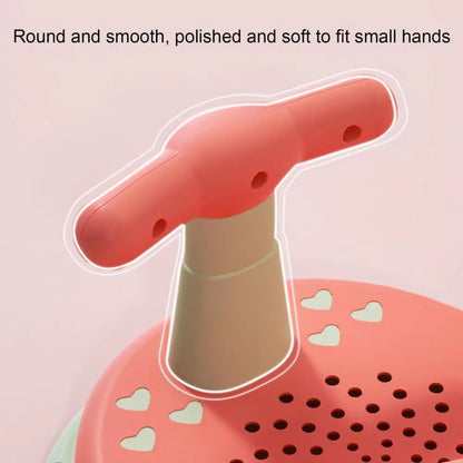 Safe Adjustable Baby Bath Chair with Grip Handle