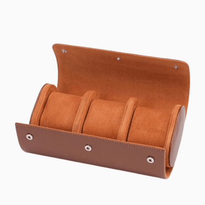 Premium Leather Watch Box - Elegant Storage Case