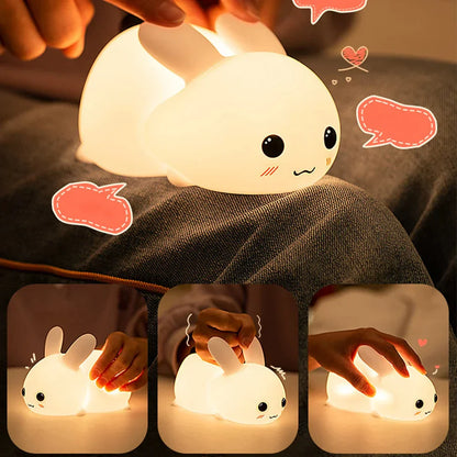 Adorable Bunny Bedside Lamp