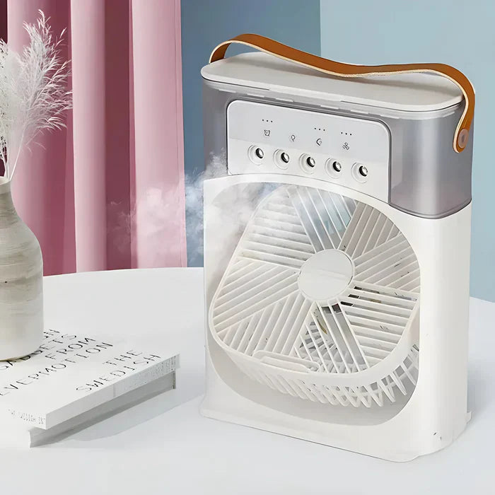 Cooling 3-in-1 Fan with Color Changing LED Light