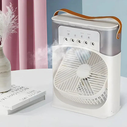 Cooling 3-in-1 Fan with Color Changing LED Light