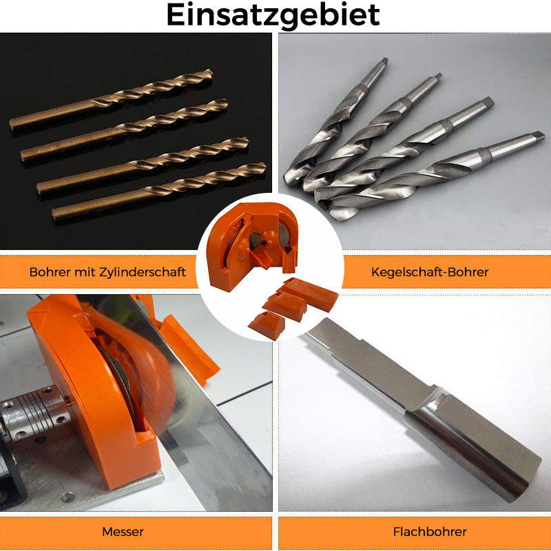Heavy Duty Drill Bit Sharpener Tool Set