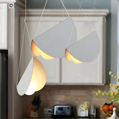 Elegant Modern White Drop Pendant Light