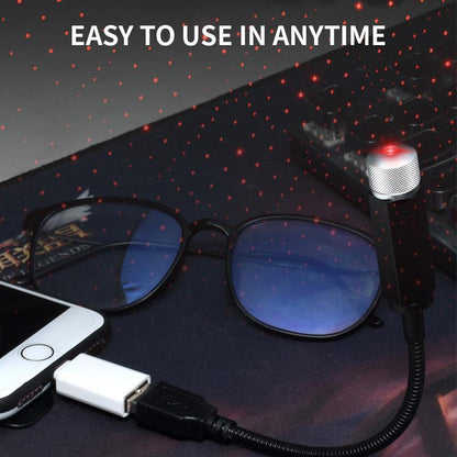Cozy Car and Home Blanket with Warm USB Night Lamp