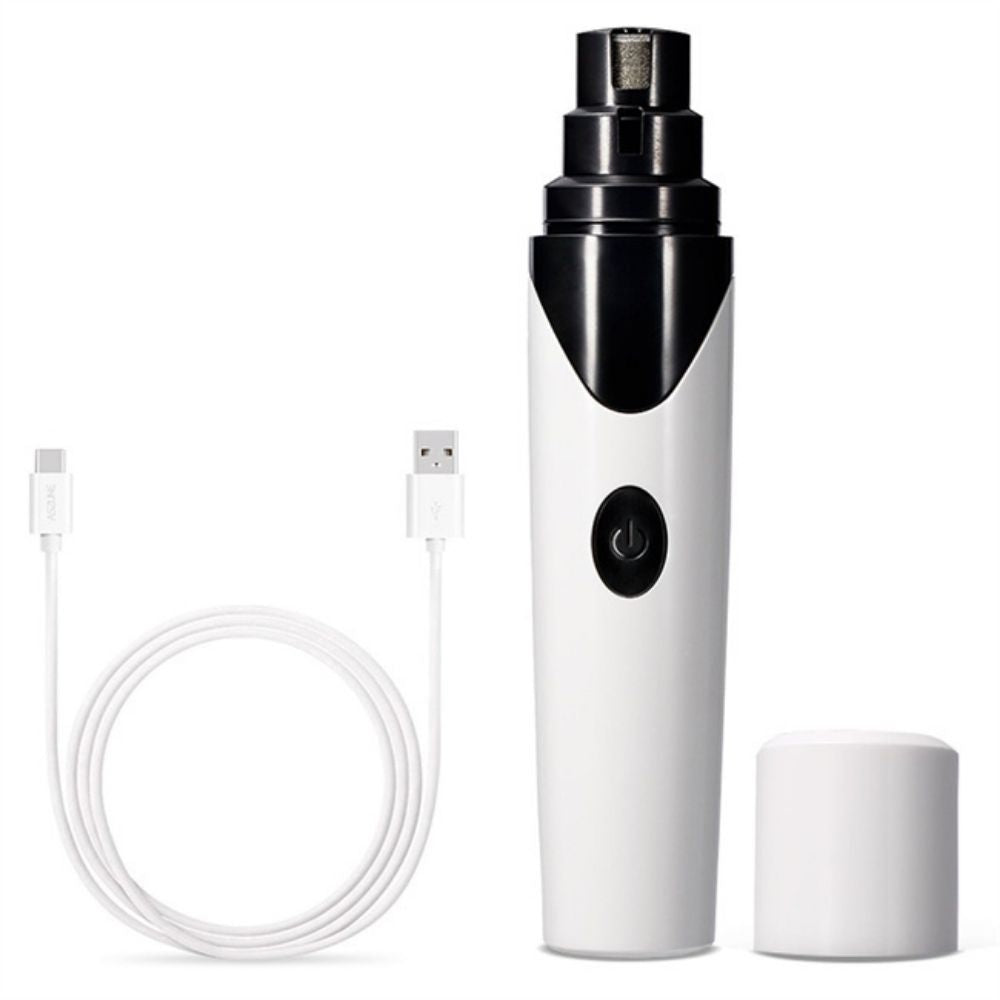 Silent Dog Nail Grinder with Adjustable Speed and Diamond Bit for Safe Claw Trimming-3